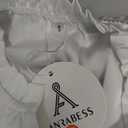 Anrabess Womens Tops Dressy Casual Long Sleeve Blouses Colors Withe size S