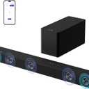 ULTIMEA 5.1CH Surround Sound Bar with Subwoofer, Dolby Atmos, VoiceMX, BassMX, APP, 300W Soundbar for Smart TV, Home Theater Surround Sound System for TV, Bluetooth 5.4, Poseidon M60 (2026 Model)