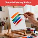 100 Pack 5x7 Inch Small Painting Canvas Boards for Kids Blank Canvas Panels White 100% Cotton for Acrylics Oil Watercolor Tempera Paints Art Class Supplies