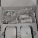 Solar Security Camera Outdoor Wireless 2 Pack, 2K Color Night Vision, Battery Powered PIR Motion Detection,2.4GHz WiFi Cameras for Home Surveillance, Light and Sound Alarm, 2-Way Audio