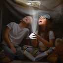 ArtCreativity 2 in 1 Robot Camera Toy Viewfinder with Projector, Set of 6, Battery Operated Projector Wild Animal Slides, Safari Party Favors, Robot Party Supplies, & Wild One Party Favors for Kids