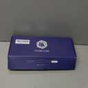 HAIRCUBE Brown Highlight Synthetic Lace Front Wig, 12Inch shoulder length Bob wigGlueless Human-Like Wig for Women, Natural Hairline & Adjustable Cap