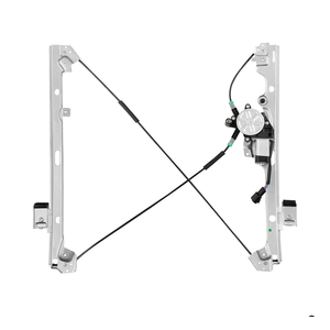 Front Driver Side Power Window Regulator with Motor (2 Pins) Fit for 2001-2006 Chevrolet Silverado 1500 3500, Avalanche Suburban GMC Sierra 1500 2500 3500 Yukon XL Cadillac Escalade, 741-644