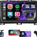8 Core 2+64G Inefala for Toyota Prius 2010-2015 Android Car Stereo Radio with Wireless Carplay Android Auto, 9 Inch Touchscreen with GPS WiFi Bluetooth5.0 EQ DSP SWC 59UI Backup Camera MIC
