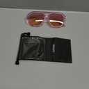 livho Trendy Polarized Square Aviator Sunglasses Women Men Square Eyewear Frame, Retro Sun Glasses for Women Men 2025 Shades