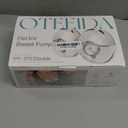 Hands Free Breast Pump Wearable MY-375 - Strong Suction, Low Noise, Wearable Breastfeeding Pump with 4 Mode &12 Levels, Portable Electric Breast Pump 24mm - 19/21/Insert/Flange, 2 Pack (White)