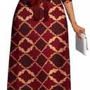 LaiyiVic Maxi Dress for Women Casual Long Sleeve Button Down Floor Length V-Neck Long Dress with Belt, 2XL