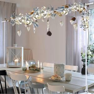 Over The Table Rod Stand with Clamps, Adjustable Table Arch Stand, 42-102'' Length, 35-55'' Height, Balloon Table Stand, Decorated Flower Arch for Party Birthday Wedding Halloween Christmas, White (Longer Version)