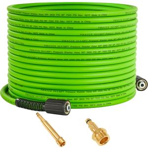 PWACCS Pressure Washer Hose 50 FT x 1/4", Power Washer Hose Kink Resistant, High-Pressure Washing Extension Hoses with M22-14mm Fittings, Compatible with Karcher K2, K3, K4, K5, K6, K7