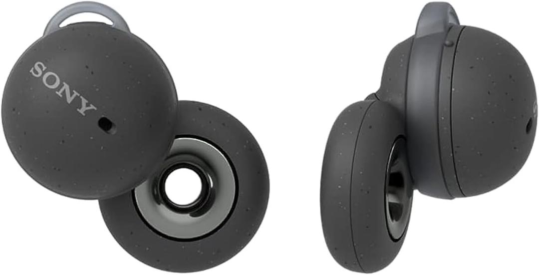 Sony LinkBuds Truly Wireless Earbud Headphones with an Open-Ring Design for Ambient Sounds and Alexa Built-in, Bluetooth Ear Buds Compatible with iPhone and Android, Gray