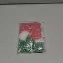 Kigeli 1350 Pcs Christmas Crystal Beads for Jewelry Making AB Bulk Faceted Glass Gemstone Beads for Christmas DIY Necklace Bracelet Earring (Red, Green, White, 4/6/8 mm)