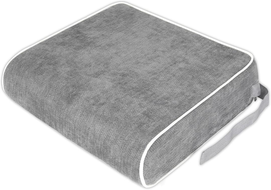 Seat Cushion for Office Chair, 19 x 17 x 4 Inch, Grey-19*17*4 Inch