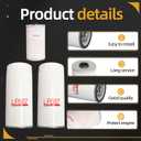 Filter Kit Compatible With Volvo D13 Oil Change Kit OE# 20972293 21707133 21707132 LF667(X2) LF3654 FF5507 FF5369