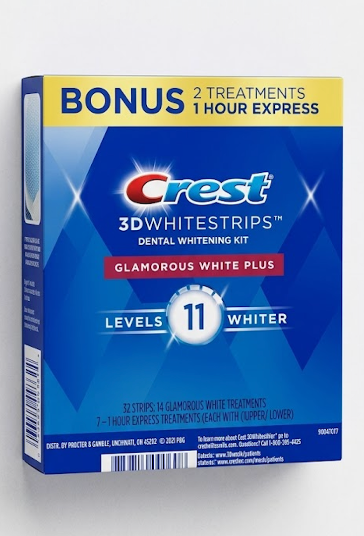 Crest 3D Whitestrips Brilliance White, 16Strips,Exp 08/28