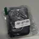 Charger Case,Mini Cable Organizer Cases,Pouch Case Bag,Small Charger Organizer,Waterproof Travel Storage Carrying Bag for USB Drives,Power Adapter,Earphones,Cords etc,Rectangle,Black