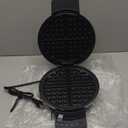 Cuisinart Waffle Maker, 1250W Round Classic Waffle Iron, 5-Setting Adjustable Browning Control, WMR-CANAS, Brushed Stainless