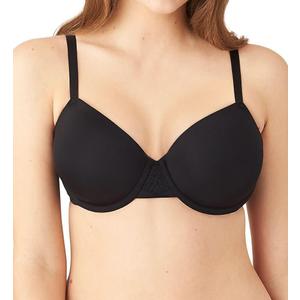 Wacoal Women's Lace Impression Contour Bra (32D, Black)