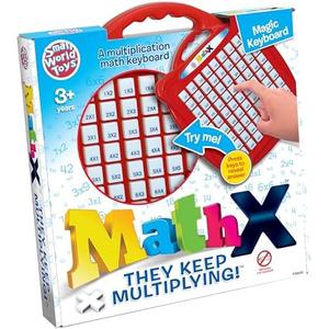 Small World Toys Multiplication Machine, Push Button Multiplication Game Board for Kids 3+, Kindergarten Math Learning & Education Toys, Math Game for Home School Classroom, Gifts for Kids