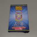 PartySticks Glow Sticks Party Supplies 100pk - 8 Inch Glow in the Dark Light Up Sticks Party Favors, Glow Party Decorations, Neon Party Glow Necklaces and Glow Bracelets with Connectors