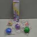 5PACK Stress Balls for Adults Size 2.36 inches, Squishy Balls for Adults Stress Relief, Squishies Ball Sticky Balls, Squeeze Balls Colorful Balls