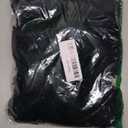 Pack of 12 Yarn Pom Poms for Hats 8CM-3INCH Party Supplies Handmade Art and Craft Decorative Accessories (Black)