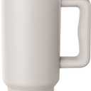 Simple Modern 40 oz Tumbler with Handle and Straw Lid | Leak-Proof Insulated Stainless Steel Water Bottle Travel Mug Cupholder Use | Gifts for Women Men Him Her | Trek Signature | Almond Birch