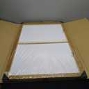 KISSFOX Vintage Framed Wall Art Moody Forest Lake Canvas Art Prints Rustic Farmhouse Fall Landscape Pictures Wall Decor Cottagecore Antique Paintings Artwork For Kitchen Bedroom Living Room Bathroom, Size 36x24