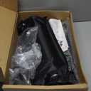 Projector Stand Tripod Adjustable, Laptop Height from 23.5 to 46.5 inches with Gooseneck Phone Holder, Floor for Office, Home, Stage, Studio, DJ Racks Holder Mount, 23.5inch-46.5inch (Black)