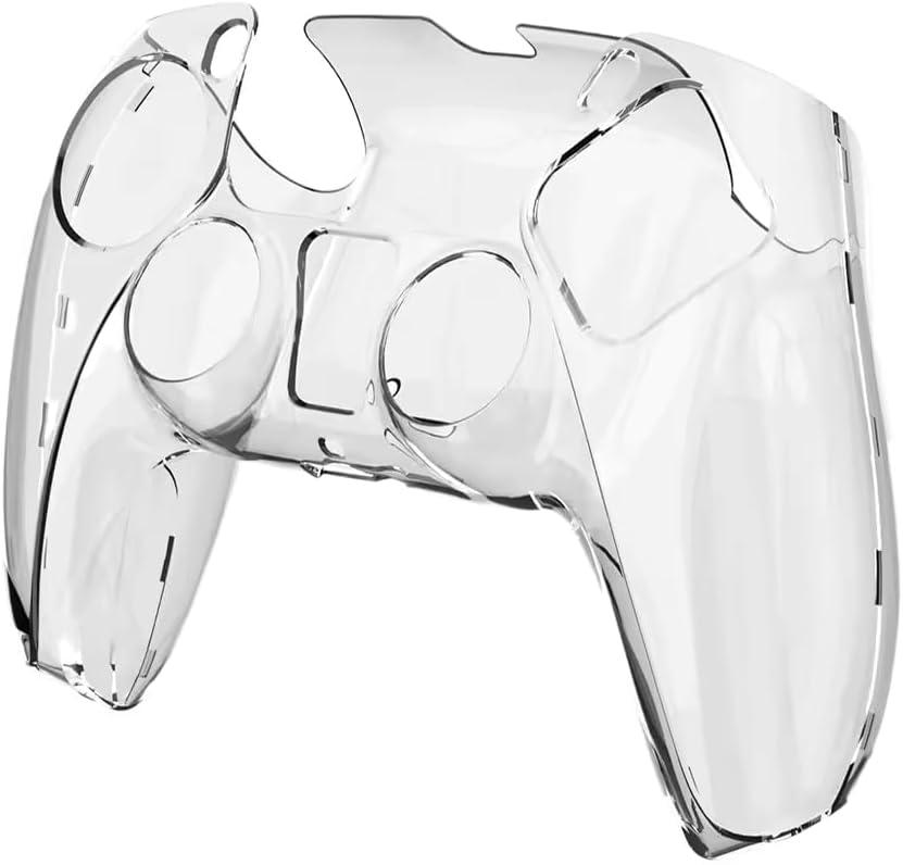 2pcs Ultra Slim Clear PC Cover Protector Case for PS5 Controller Accessory Electronic Machine Accessories