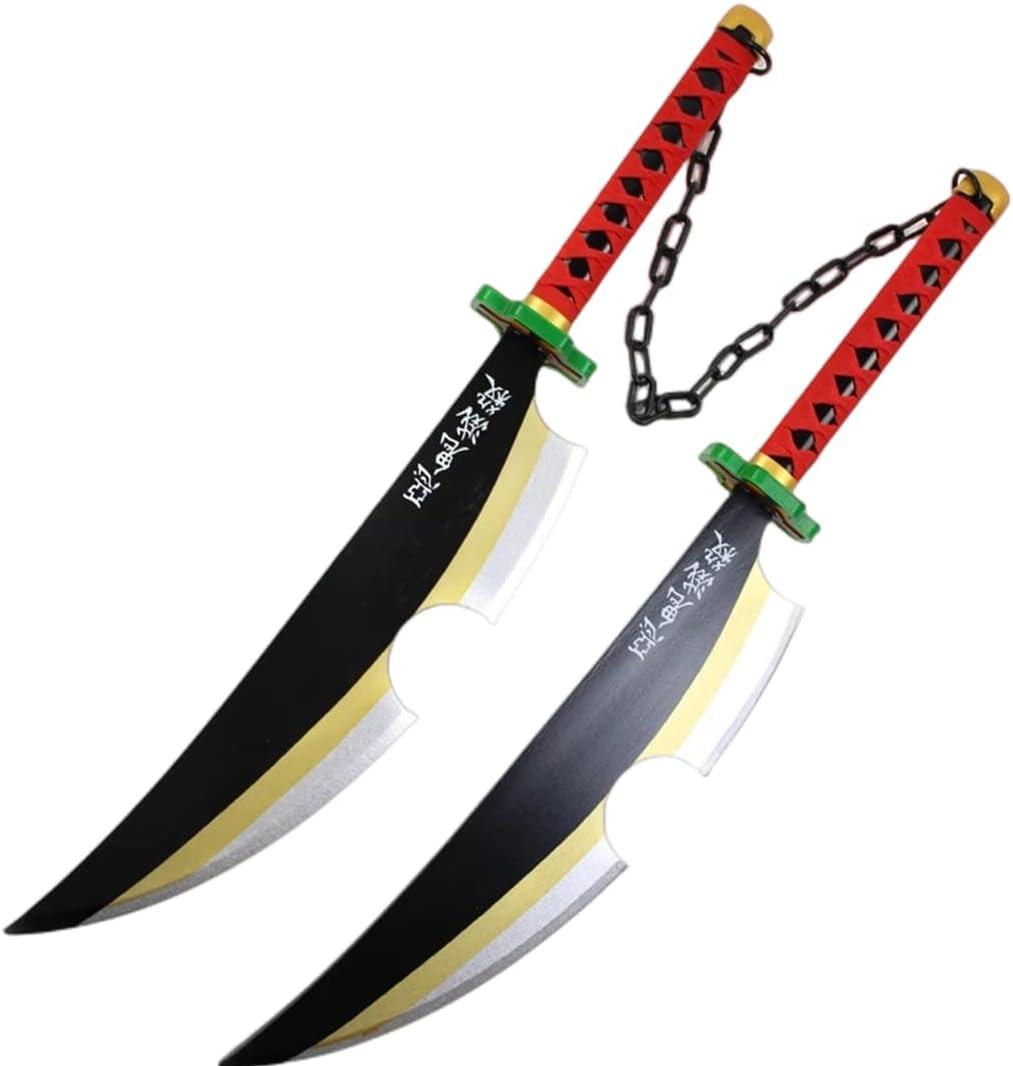damdos Demon of Slayer Sword, Unisex (2pcs Sets) damdos Demon of Slayer Sword, Unisex (2pcs Sets)