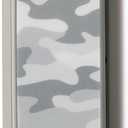 HANDL New York Phone Grip & Stand  Multifunctional Finger Holder with Strong Adhesive, Wireless Charging Compatible  Sleek Camo Design for iPhone, Samsung & All Smartphones (White)