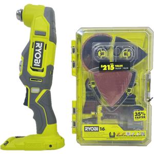 Ryobi 18-Volt Cordless Multi-Tool with 16-Piece Oscillating Multi-Tool Blade Accessory Set  PCL430 + A241601 Ryobi 18-Volt Cordless Multi-Tool with 16-Piece Oscillating Multi-Tool Blade Accessory Set  PCL430 + A241601