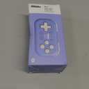 8Bitdo Micro Bluetooth Gamepad Pocket-sized Mini Controller for Switch, Android, and Raspberry Pi, Supports Keyboard Mode (Blue)
