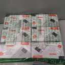 Medium Binder Clips, 144 Pack, 1 Inch, Standard 25mm, Black, Capacity 0.47 Inch, Metal Paper Clips, Fold Clamp, Office Clips, School & Home Use