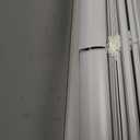 Cordless Light Filtering Mini Blind, 52 x 64 in, Pearl White
