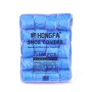 Hongfa Disposable Shoe Cover Refills for Automatic Shoe Cover Dispenser Machine Buckle Shoe Cover Refills Waterproof Shoe Covers Automatic Shoe Cover Dispenser T-Buckle Shoe Cover 100 Pcs