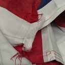 American Flag 4x6 ft: Long Lasting US Flag, Heavy Duty Nylon, Embroidered Stars, Sewn Stripes, Brass Grommets, UV Protection Perfect for Outdoors! USA Flag