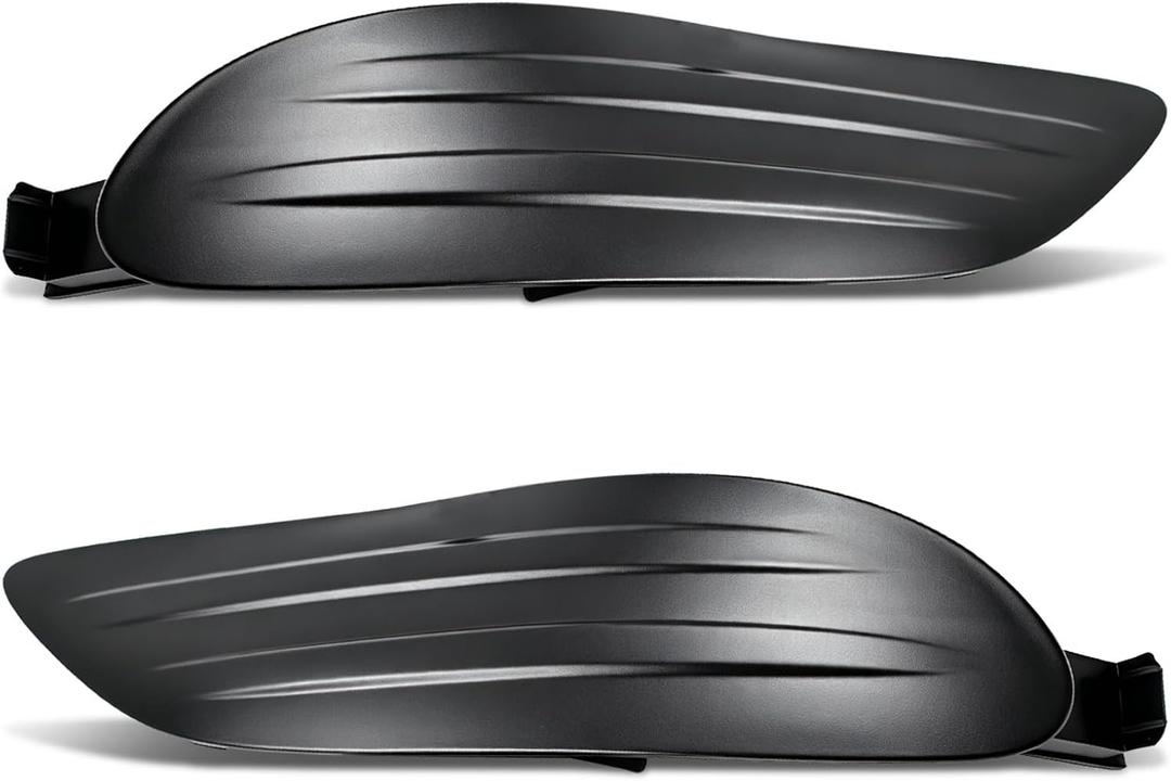 munirater 2-Pack Front Bumper Fog Light Cover Grilles Replacement for Corolla 2005-2008 Left and Right Side 52128-02200 52127-02170