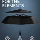 REPEL Windproof Travel Umbrella - Compact & Withstands Winds up to 85MPH , Strongest Premium Auto Folding Umbrella for Rain and Sun - Durable, Light & Portable for Women & Men , Fits Backpack & Cars