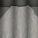 SHENHE Girl's Tiered Midi Skirt Smocked Waist Ruffle Flowy Summer Long Skirt for 12 Year Old, (White)