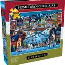 Buffalo Games - Dowdle - Hometown Christmas - 1000 Piece Jigsaw Puzzle for Adults -Challenging Puzzle Perfect for Game Nights - Finished Size is 26.75 x 19.75