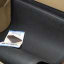 KitchenClouds Kitchen Mat Cushioned Anti Fatigue Rug 17.3"x28" Waterproof, Non Slip, Standing and Comfort Desk/Floor Mats for House Sink Office (Black)