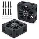 Surpass Hobby 2 Pack 30mm RC Cooling Fans,27000 High RPM RC Car Motor Fan for 1/8 1/10 RC Car Truck Truggy (Without Motor Heatsink) Black