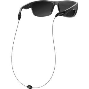 Pilotfish Wire Sunglasses Strap, No-Tail Eyewear Retainer for Glasses, Secure Eyeglass Holder for Sports and Outdoors (22 inches, Gunmetal)