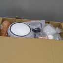 Umatoll Colorful Lighting Baby Balance Bike Toys for 1 Year Old Boys Gifts, Adjustable Seat Baby Walker, One Year Old Boy Birthday Gifts, 12-24 Months Toddler First Ride on Toys (Black)