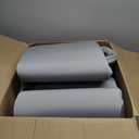 Foam Ball Pit, 47.2"x 13.8" Large Ball Pits for Toddlers, Soft Round Kiddie Baby Playpen Ball Pool for Kids, Ideal Gift for Babies Indoor and Outdoor Game, Grey, (Balls not Included)