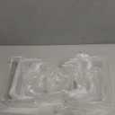 8Pcs Acrylic Display Risers(6",5",4" 3") Clear Product Stand, Cupcakes Holder Dessert Display Transparent Showcase Stands, Candy Bar Risers, Acrylic Lifts Display for Figures