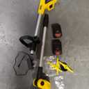 Cordless Weed Wacker Electric Grass Trimmer with 21v 4000mah Battery Powered Weed Trimmer Lightweight Lawn Edger Tool for Small and Medium Garden and Yard Lawn