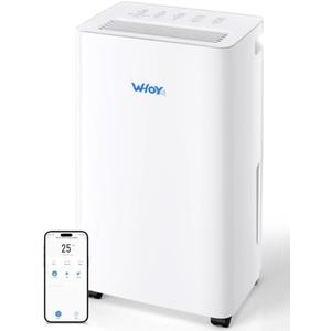 Dehumidifier for Home, 2000 Sq. Ft., Max 50 Pints, 1.6L Tank, App-Controlled, With 4.9 ft Drain Hose,Child Lock, Smart Ideal for Bedrooms & Living Rooms