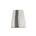 Table Cloth, Black and White Tablecloth Washable Dinng Table Covers Decorative for Kitchen & Table Linens  , 50" x 60", Black and White Pattern, 2 count